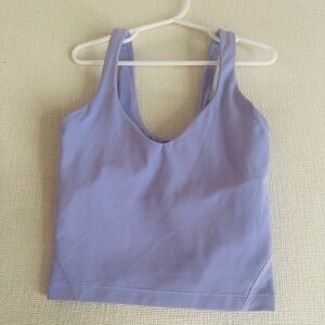 Lululemon Align Tank size 0, lavender EUC!